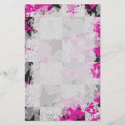 Scène Meisje Stationery Briefpapier (Voorkant)