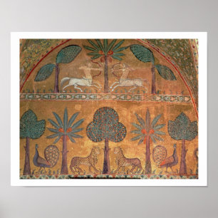 Scene met Centauriërs, van de kamer van koning Rug Poster