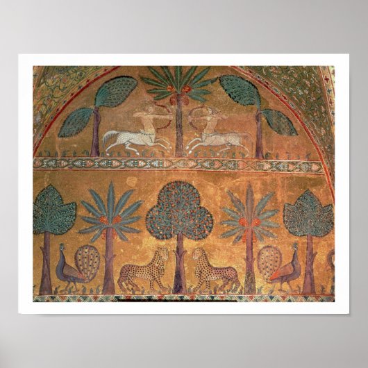 Scene met Centauriërs, van de kamer van koning Rug Poster (Voorkant)
