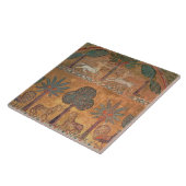 Scene met Centauriërs, van de kamer van koning Rug Tegeltje (Zijkant)