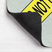 Scene Mousepad en Bloody Fingerprint van politie Muismat (Hoek)