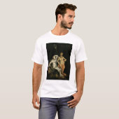 Scene of Hell: detail dat Hades en Persephone toon T-shirt (Voorkant volledig)