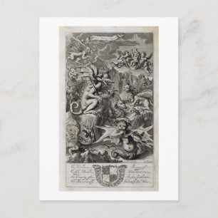 Scene of Hell, illustratie uit boek 1 Deel 3 Cha Briefkaart