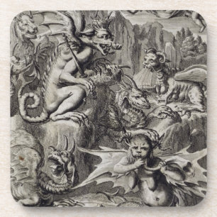 Scene of Hell, illustratie uit boek 1 Deel 3 Cha Drankjes Onderzetter
