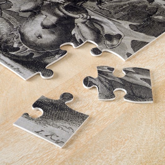 Scene of Hell, illustratie uit boek 1 Deel 3 Cha Legpuzzel (Zijkant)