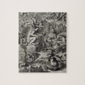 Scene of Hell, illustratie uit boek 1 Deel 3 Cha Legpuzzel (Verticaal)