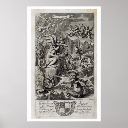 Scene of Hell, illustratie uit boek 1 Deel 3 Cha Poster (Voorkant)