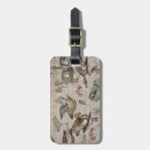 Scene of waterhoenders op de Nijl, House of Faun Bagagelabel (Voorkant verticaal)