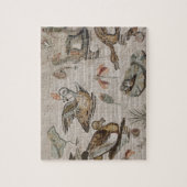 Scene of waterhoenders op de Nijl, House of Faun Legpuzzel (Verticaal)