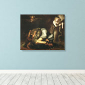 Scene of Witches from 'The Masque of Queens' by Be Canvas Afdruk (Insitu (Houten vloer))