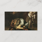 Scene of Witches from 'The Masque of Queens' by Be Visitekaartje (Achterkant)