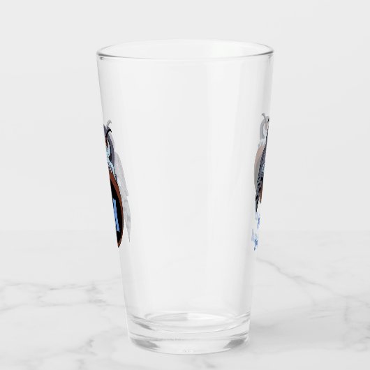 Scène Owl Monogram Glas (Rechts)