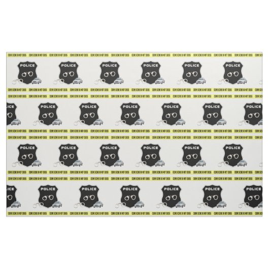 Scène politiecriminaliteit stof (Fat Quarter)