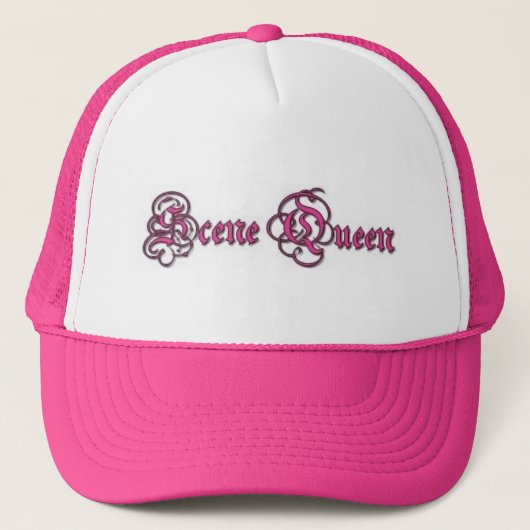 Scene Queen Crown Trucker Pet (Voorkant)