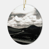 Scene Road Craters of the Moon Keramisch Ornament (Links)