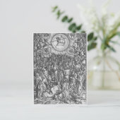 Scène uit de Apocalyps, Adoration of the Briefkaart (Staand voorkant)