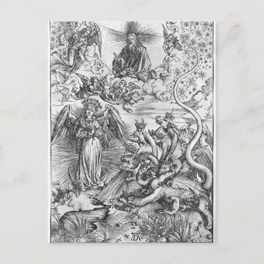 Scène uit de Apocalypse Briefkaart (Voorkant)