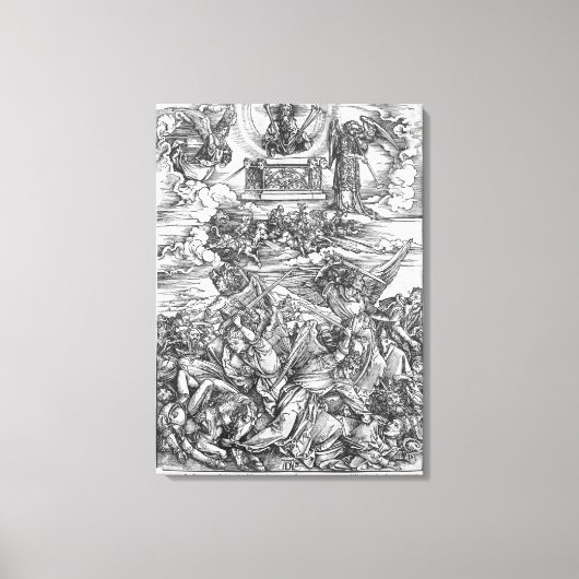 Scène uit de Apocalypse Canvas Afdruk (Voorkant)