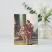 Scène uit de Commedia dell'Arte Briefkaart (Staand voorkant)