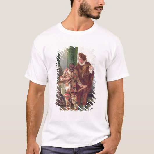 Scène uit de Commedia dell'Arte T-shirt (Voorkant)