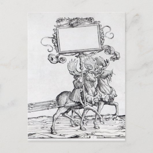 Scène uit de drievoudige processie van Maximilian Briefkaart (Voorkant)