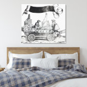 Scène uit de drievoudige processie van Maximilian Canvas Afdruk (Insitu (Slaapkamer))