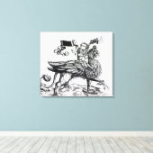 Scène uit de drievoudige processie van Maximilian Canvas Afdruk (Insitu (Houten vloer))