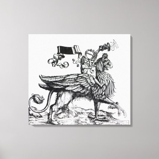 Scène uit de drievoudige processie van Maximilian Canvas Afdruk (Voorkant)