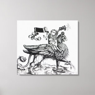 Scène uit de drievoudige processie van Maximilian Canvas Afdruk