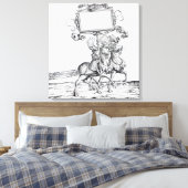 Scène uit de drievoudige processie van Maximilian Canvas Afdruk (Insitu (Slaapkamer))