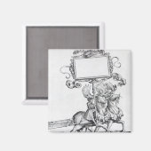 Scène uit de drievoudige processie van Maximilian Magneet (Voorkant / Achterkant)