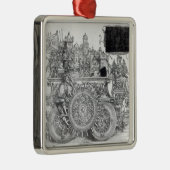 Scène uit de drievoudige processie van Maximilian Metalen Ornament (Rechts)
