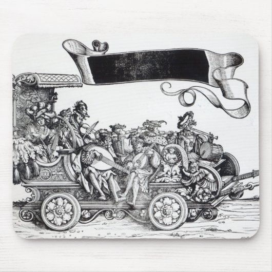 Scène uit de drievoudige processie van Maximilian Muismat (Voorkant)