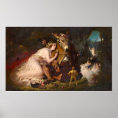 Scène uit de droom van 'n midzomernacht poster (Voorkant)