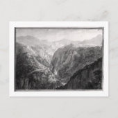 Scène uit de Inn bij Devil's Bridge met de Herfst Briefkaart (Voorkant)