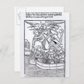 Scène uit de "Navigatie van St. Brendan" Briefkaart (Voorkant / Achterkant)