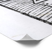 Scène uit de "Navigatie van St. Brendan" Poster (Hoek)