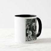 Scène uit de opera "Der Freischutz" Mok (Voorkant rechts)