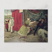 Scène uit de opera "Pagliacci" Briefkaart (Voorkant)