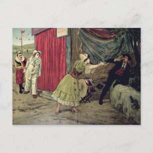 Scène uit de opera "Pagliacci" Briefkaart