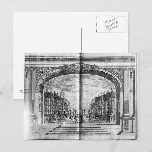 Scene uit de "Shepherd's Oracles" Briefkaart (Voorkant / Achterkant)