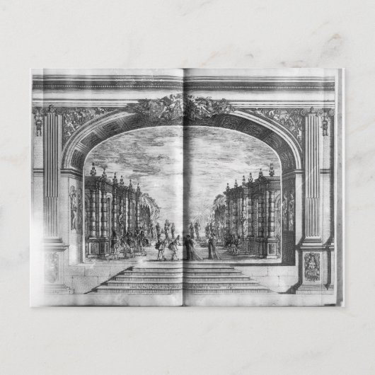 Scene uit de "Shepherd's Oracles" Briefkaart (Voorkant)