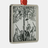 Scene uit de "Shepherd's Oracles" Metalen Ornament (Rechts)