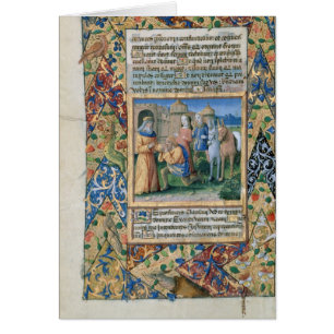 Scene uit de "Uren van Louis d'Orleans"