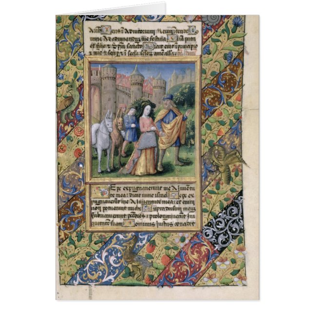 Scene uit de "Uren van Louis d'Orleans" (Voorkant)