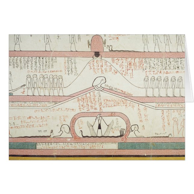 Scène uit het Amduatboek (Voorkant Horizontaal)