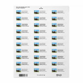 Scène uit het land etiket (Full Sheet)