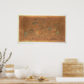 Scène uit het leven van Confucius Poster (Keuken)