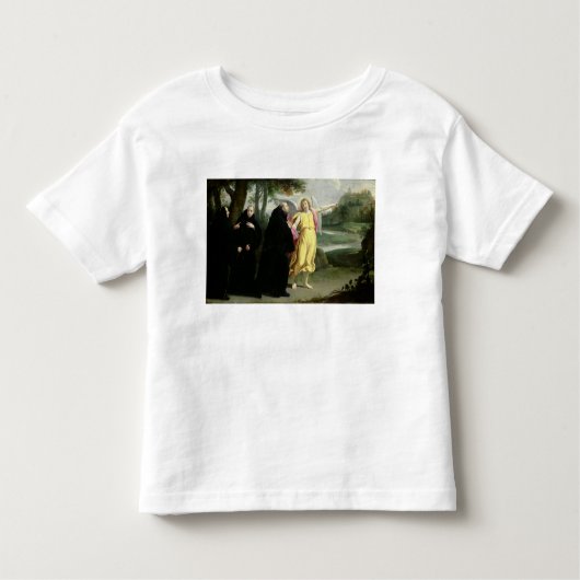 Scene uit het leven van St. Benedict Kinder Shirts (Voorkant)