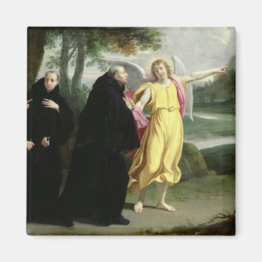 Scene uit het leven van St. Benedict Magneet (Voorkant)